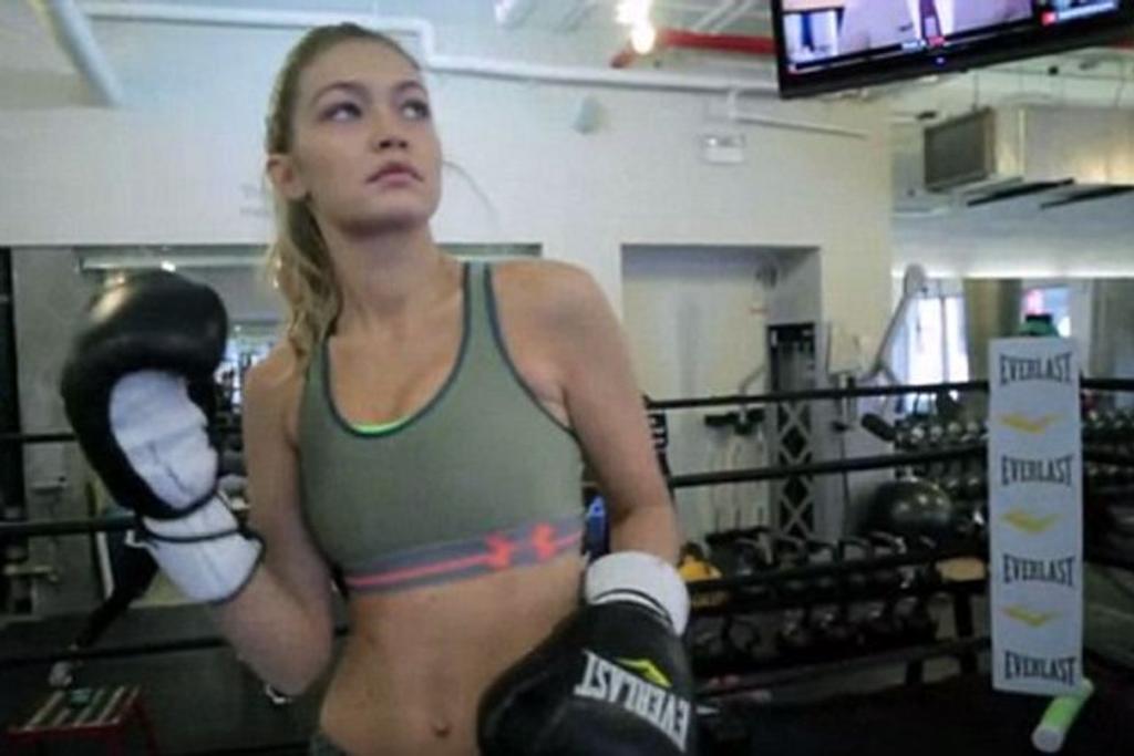 Gigi Hadid MMA Boxing