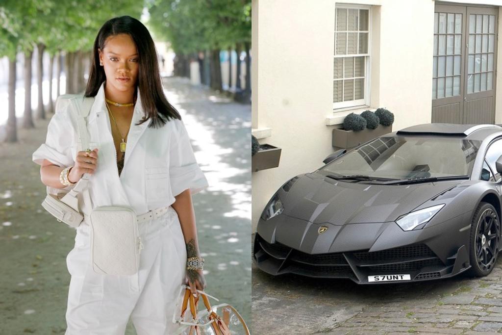 luxurious automobiles celebrities, Rihanna
