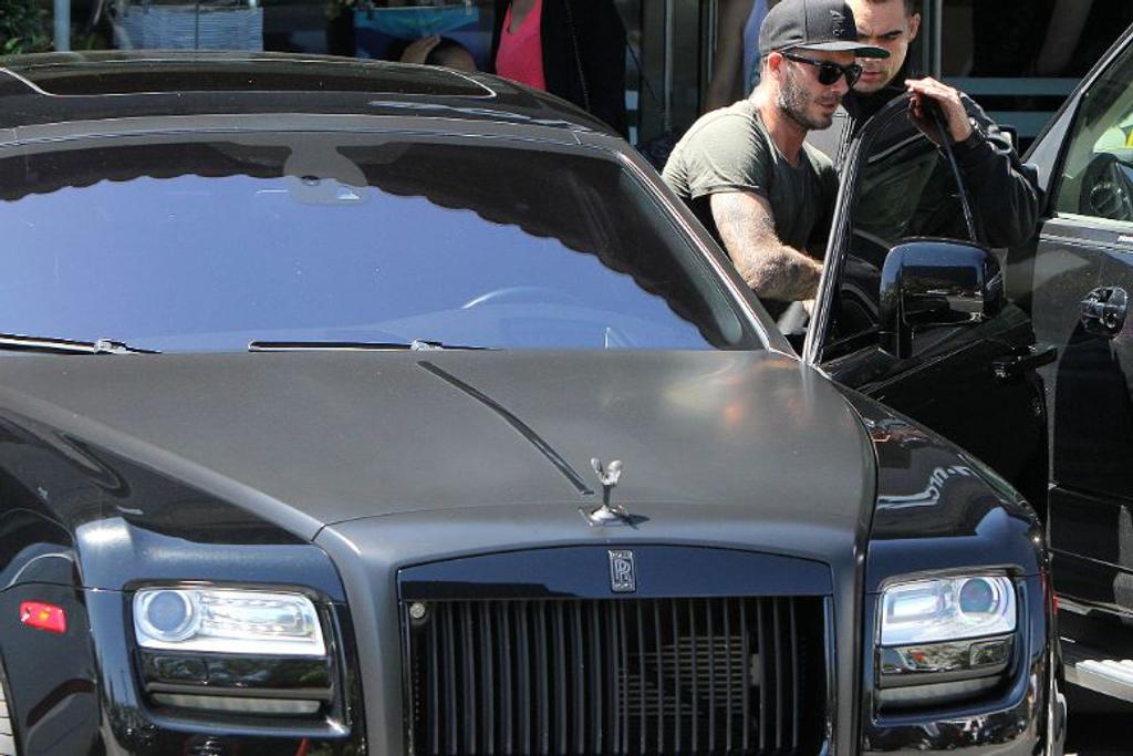 David Beckham celebrity cars