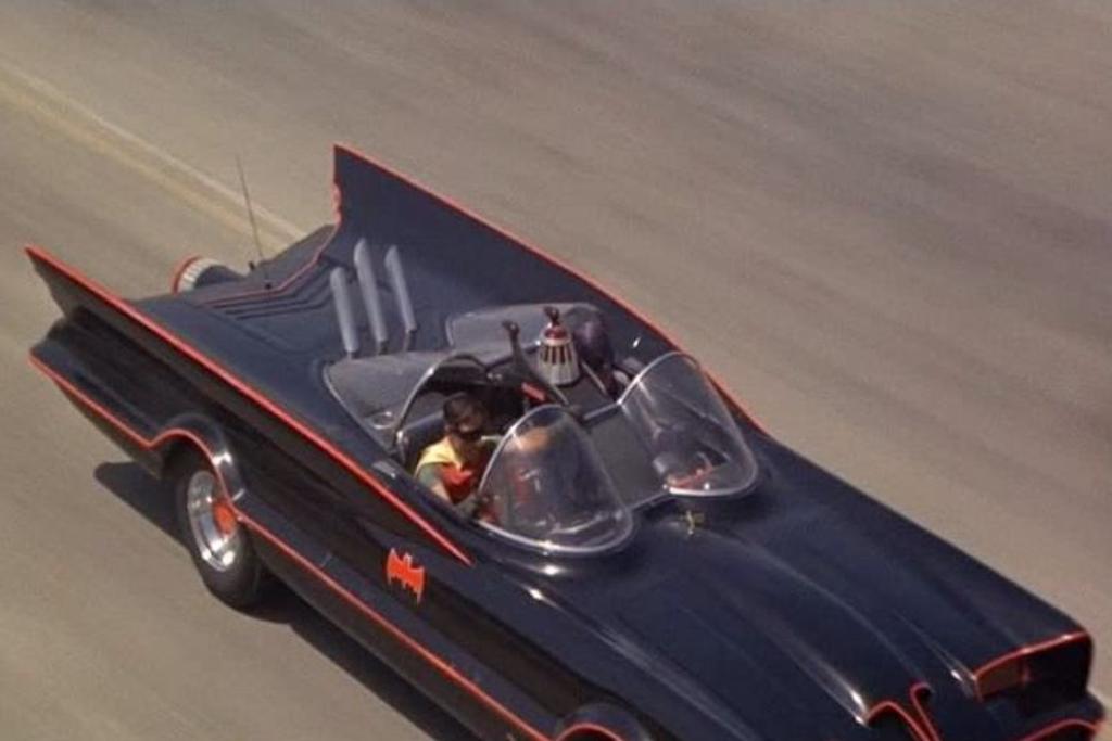 Batman On Set Car