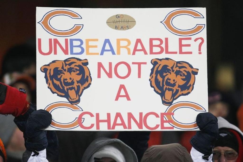 nfl bears funny signs