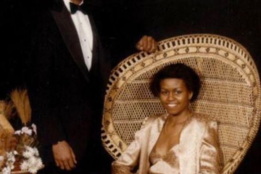 prom throwback michelle obama