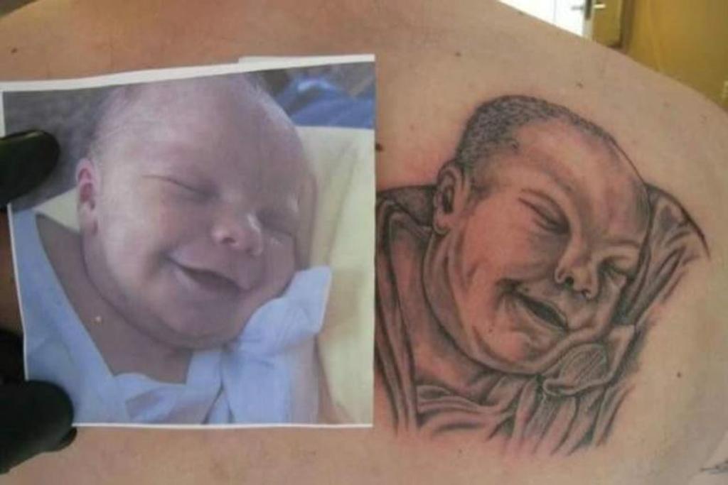 tattoo fail baby funny