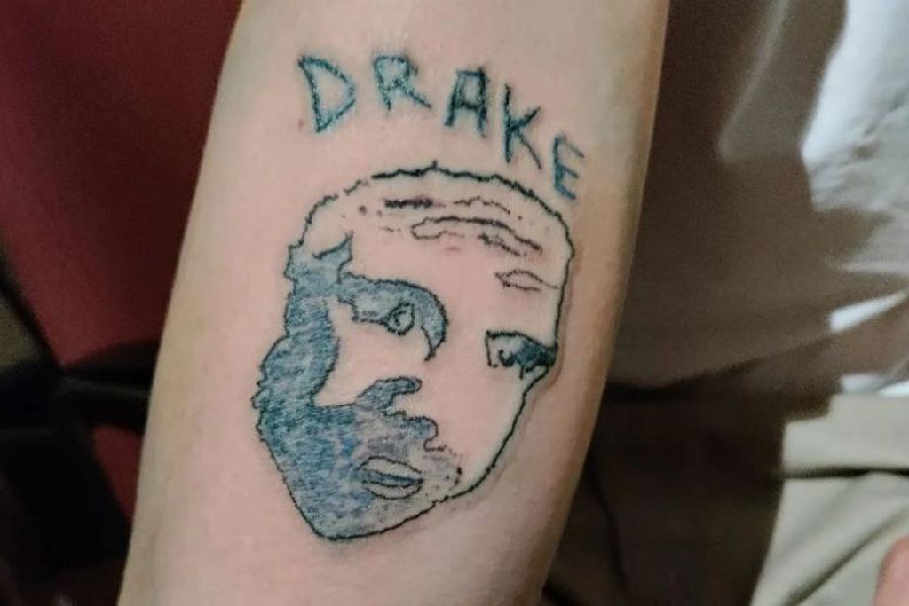 tattoo fails drake instagram