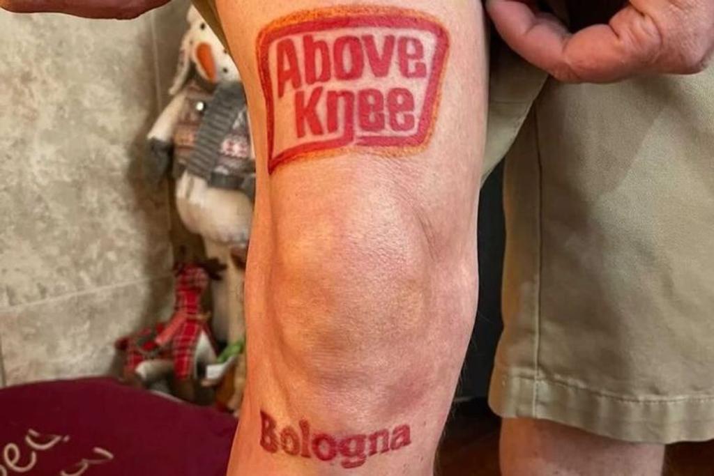 tattoo fails below knee
