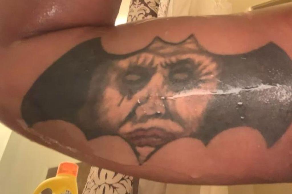 tattoo fails batman joker