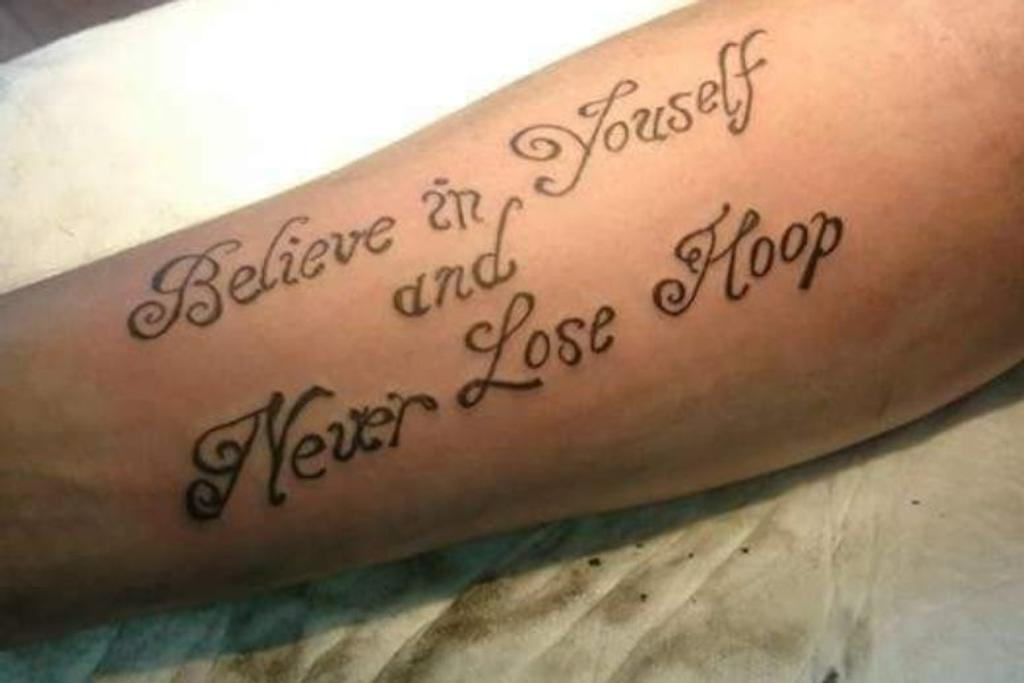 tattoo fails spelling mistake