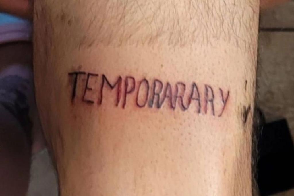 tattoo fails temporary permanent