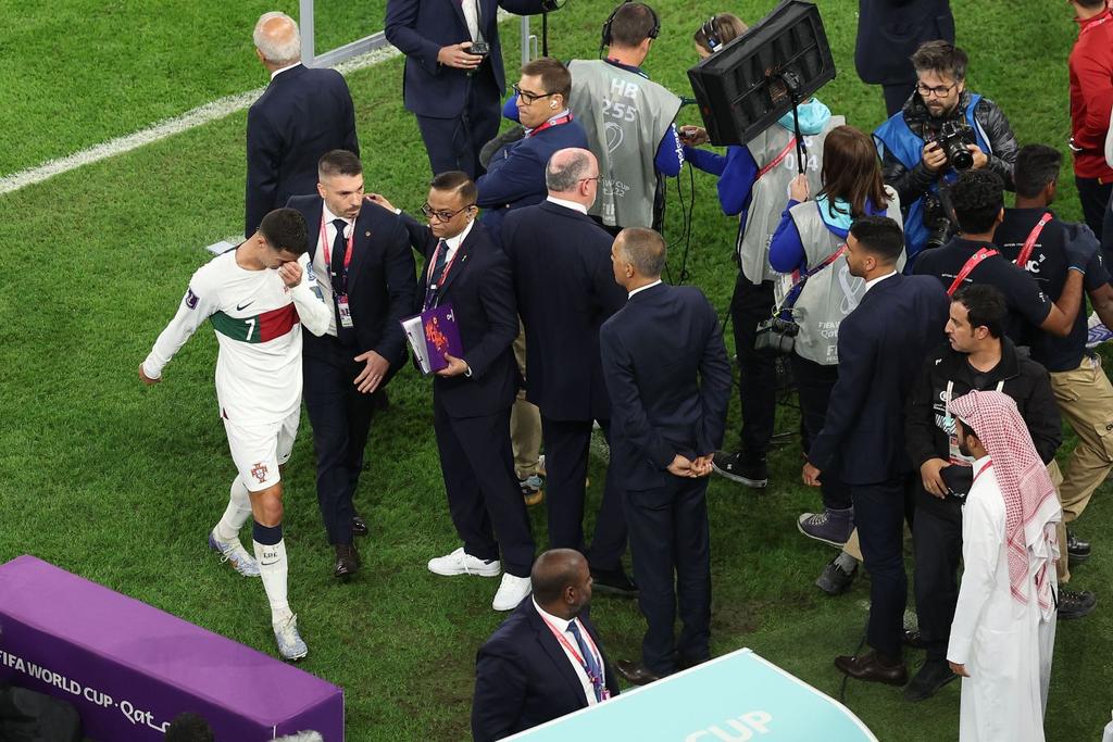 Ronaldo Crying World Cup Portugal