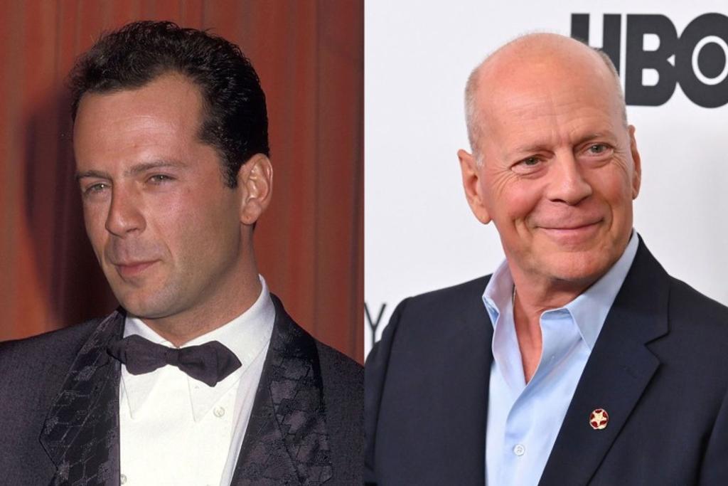 Bruce Willis Then Now